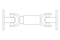 Cardan D=90 L1=250 L2=290