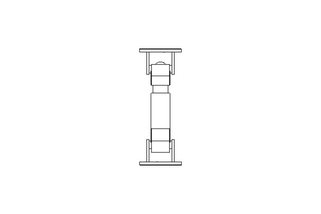 Universal joint shaft D=90 L1=250 L2=290