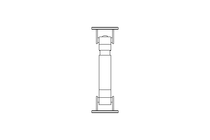 Universal joint shaft D=90 L1=290 L2=375