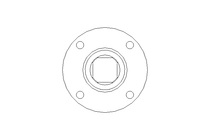 Universal joint shaft D=90 L1=280 L2=320