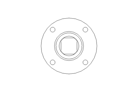 Universal joint shaft D=90 L1=280 L2=320