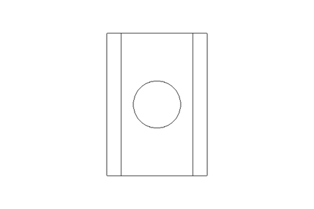 Sliding block T M8 / 10 A2