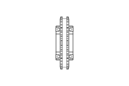 Umlenkrad Serie 2120 Z=36 B=40