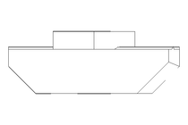 Hammer head nut T M4 / 8 St-Zn