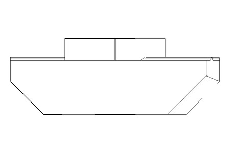 Dado a martello T M4 / 8 St-Zn