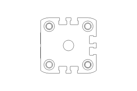 Doppelt wirkender Zylinder D32 Hub10