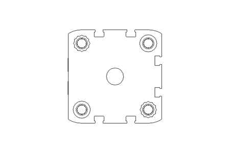 Doppelt wirkender Zylinder D50 Hub15