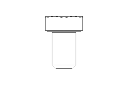 Tornillo cab. hexag. M10x16 A2 70