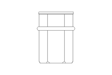 Tuerca remachable ciega M12x16x27,7 ST