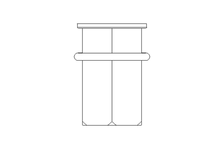 Blind rivet nut M12x16x27.7 ST