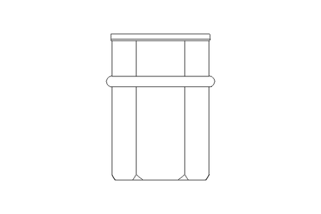 Blind rivet nut M12x16x27.7 ST