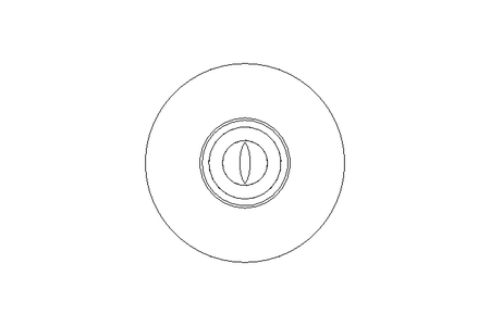 BLOWING NOZZLE WITH ELONGATED ORIFICE