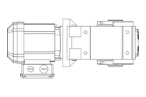 Kegelradgetriebemotor 0,37kW 10 1/min