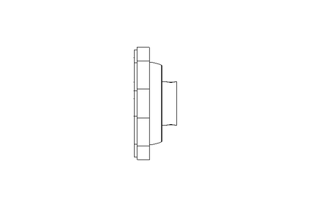 Flange bearing PCST AH23 30x156x43.3