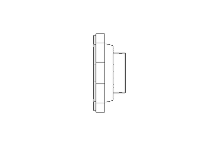 Mancal de flange PCST AH23 40x156x45,6