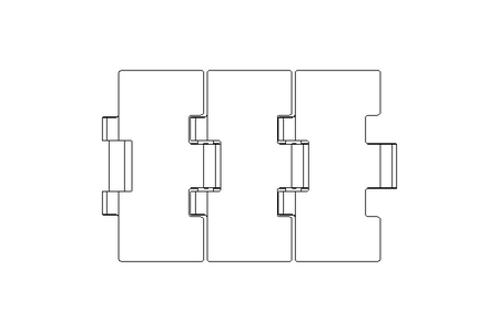 Flat-top chain SSL812K325 B=82.5