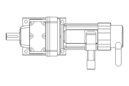 SPUR GEARED MOTOR