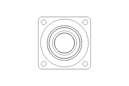 Flange bearing RCJ 90/70x235