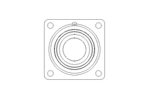 Flange bearing RCJ 90/70x235