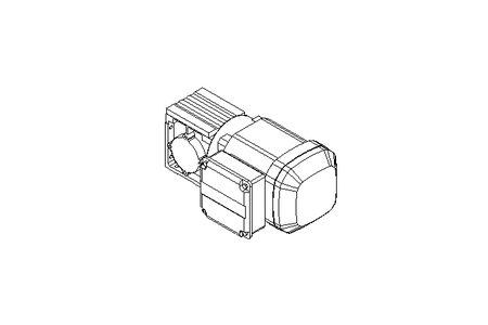 Right-angle geared motor 0.37kW 210