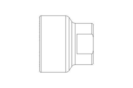 Reduziermuffe 11/2-1"