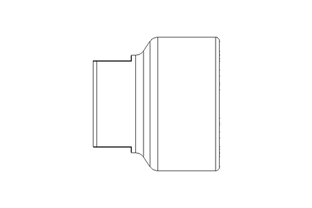 Reduziermuffe 11/2-1"