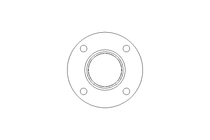 FLANGE  DN40 ISO FORM R 1.4539