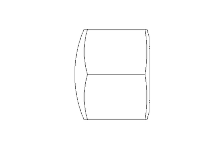 Hexagon cap nut M3 A1 DIN917