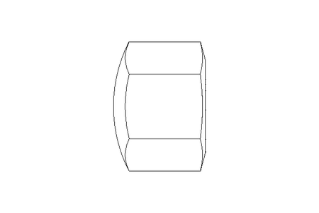 Ecrou borgne hexagonal M3 A1 DIN917