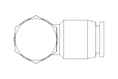 L-Steckverschraubung QSLV-G1/4-10-K-SA