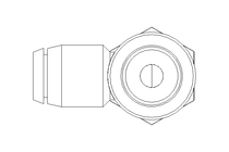 L-Steckverschraubung QSLV-G3/8-10-K-SA