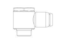 L-Steckverschraubung QSLV-G3/8-10-K-SA