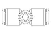 T-Steckverschraubung QST-G1/4-12-K-SA