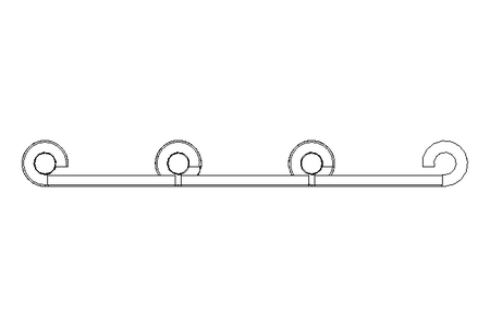 Flat-top chain 60S31XMHB B=82.5