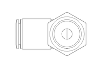 L-Steckverschraubung QSRL-G3/8-10-K-SA