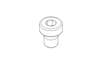 Zyl-Schraube M6x8 A2 70 DIN7984