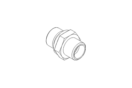 Einschraubstutzen L 10 G3/8" St ISO8434