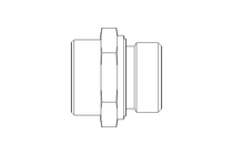 Einschraubstutzen L 28 G1" St ISO8434