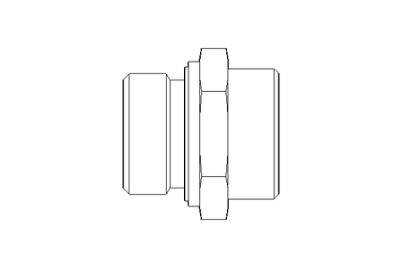 Einschraubstutzen L 28 G1" St ISO8434