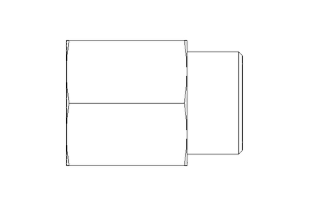 Racor roscado L 15 G1/2" St