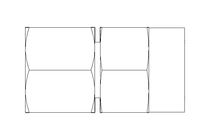 Raccord de manomètre L 10 G1/4" St