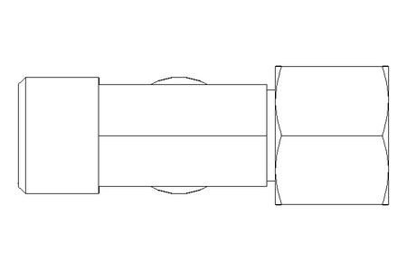 CONNECTING PIECE STUB   EL10LOMDCF D1=10