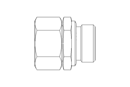 Manchon fileté L 28 G1" St DIN3865