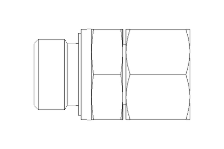 Raccordo a vite L 15 G1/2" St DIN3865