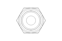 Connecting piece L 15 G1/2" St DIN3865