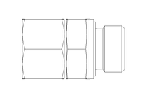 Encaixe tubo/união rosc. L 15 G1/2" AC