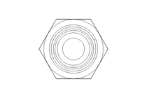 Connecting piece L 15 G1/2" St DIN3865