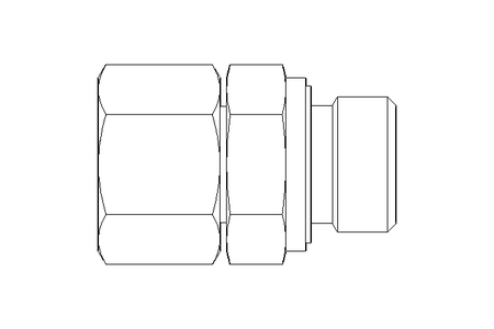 Encaixe tubo/união rosc. L 15 G1/2" AC