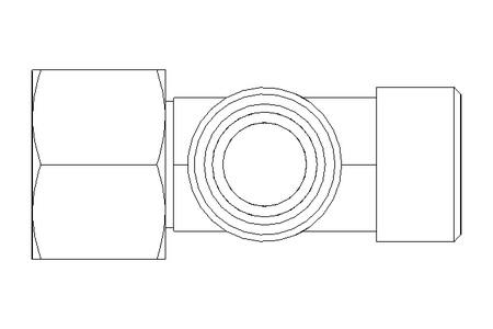 L-Stutzen L 15/15 St ISO8434