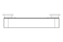 Plattenwärmetauscher B65Lx60/4xDN100C